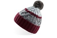 BERRETTO ACRILICO POMPON MULTICOLORE